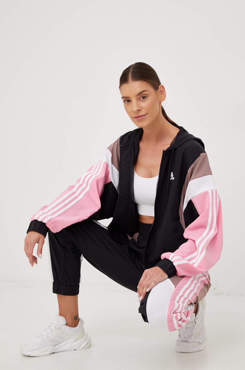 

Анцуг adidas Performance дамски в розово, Розов