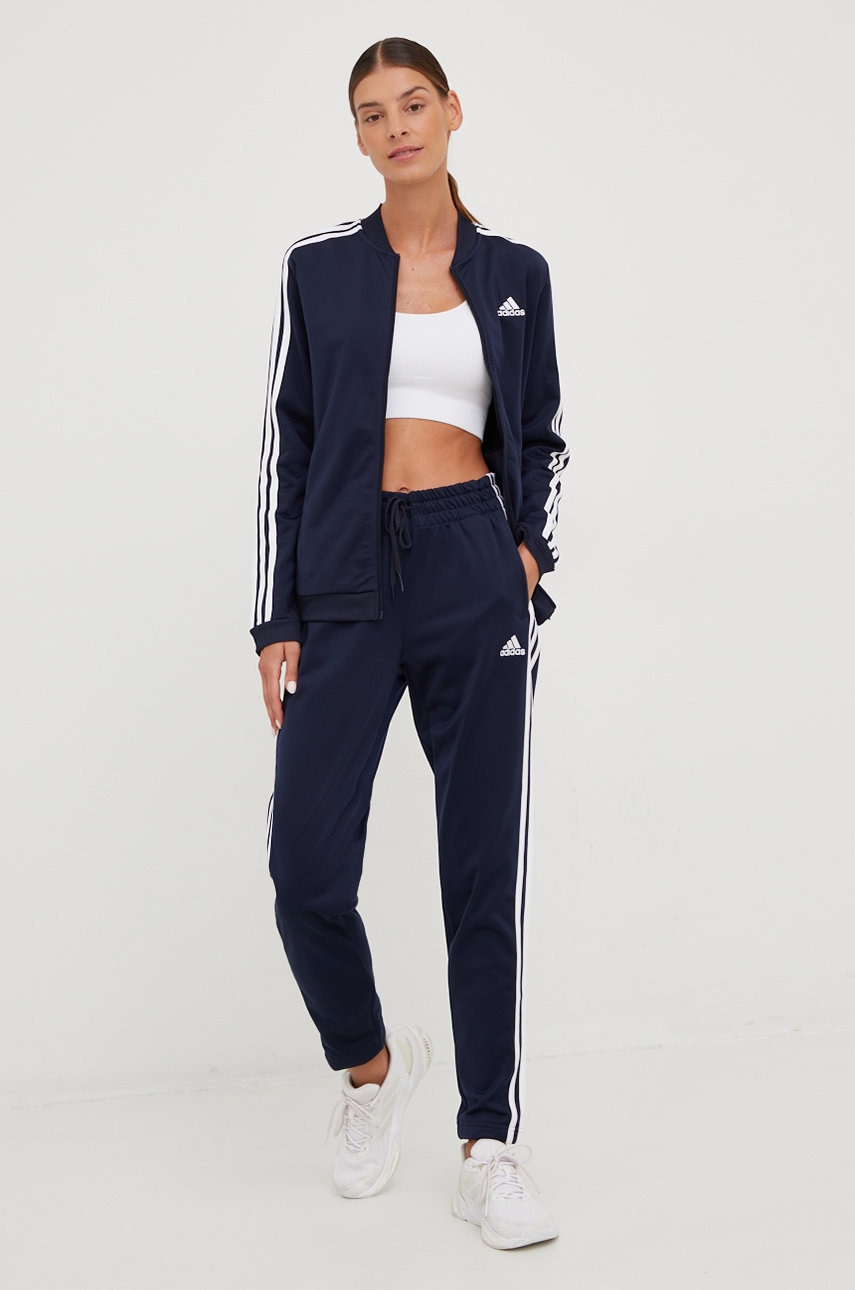 adidas trening femei, culoarea albastru marin