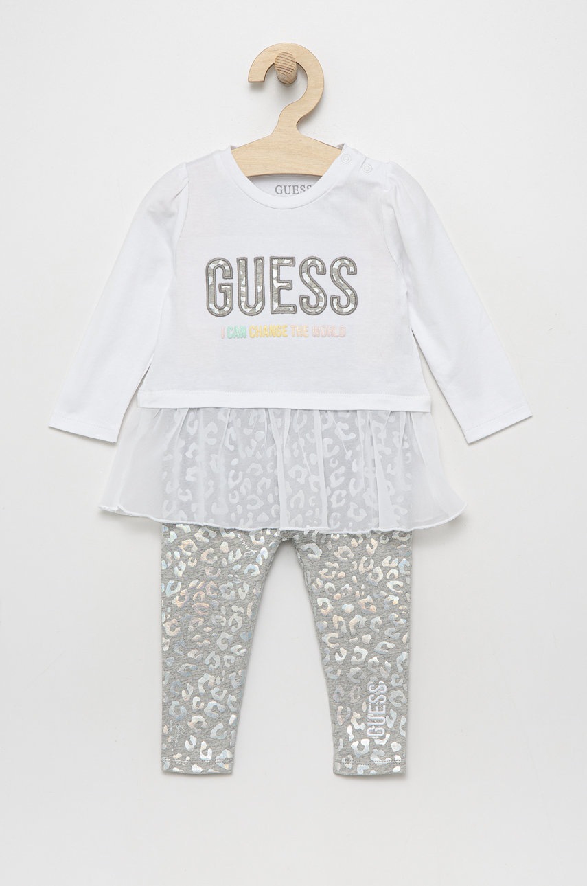 

Детски комплект Guess в бяло, Бял