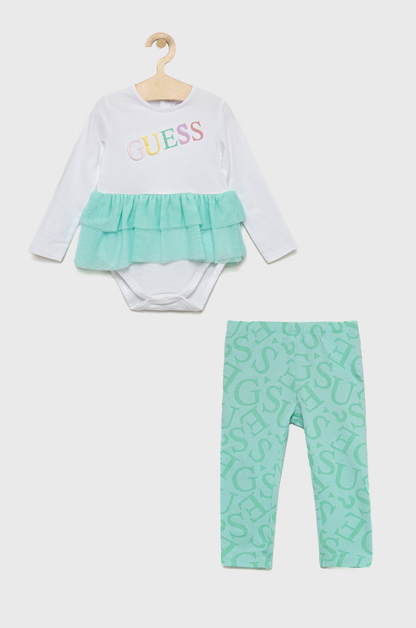 

Детски комплект Guess в тюркоазено, Тюркоазен