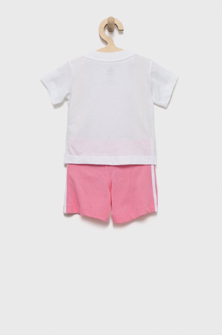 Adidas Originals Set De Bumbac Pentru Copii Culoarea Roz