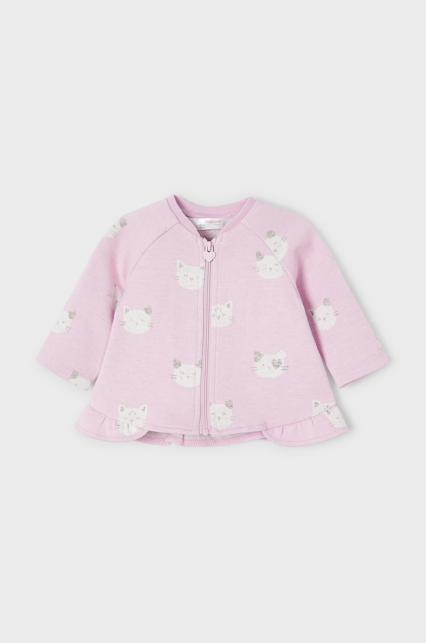 

Спортивный костюм для младенцев Mayoral Newborn цвет розовый