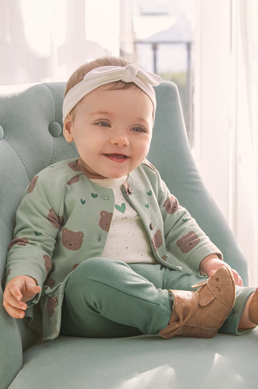 

Детский комплект Mayoral Newborn цвет зелёный