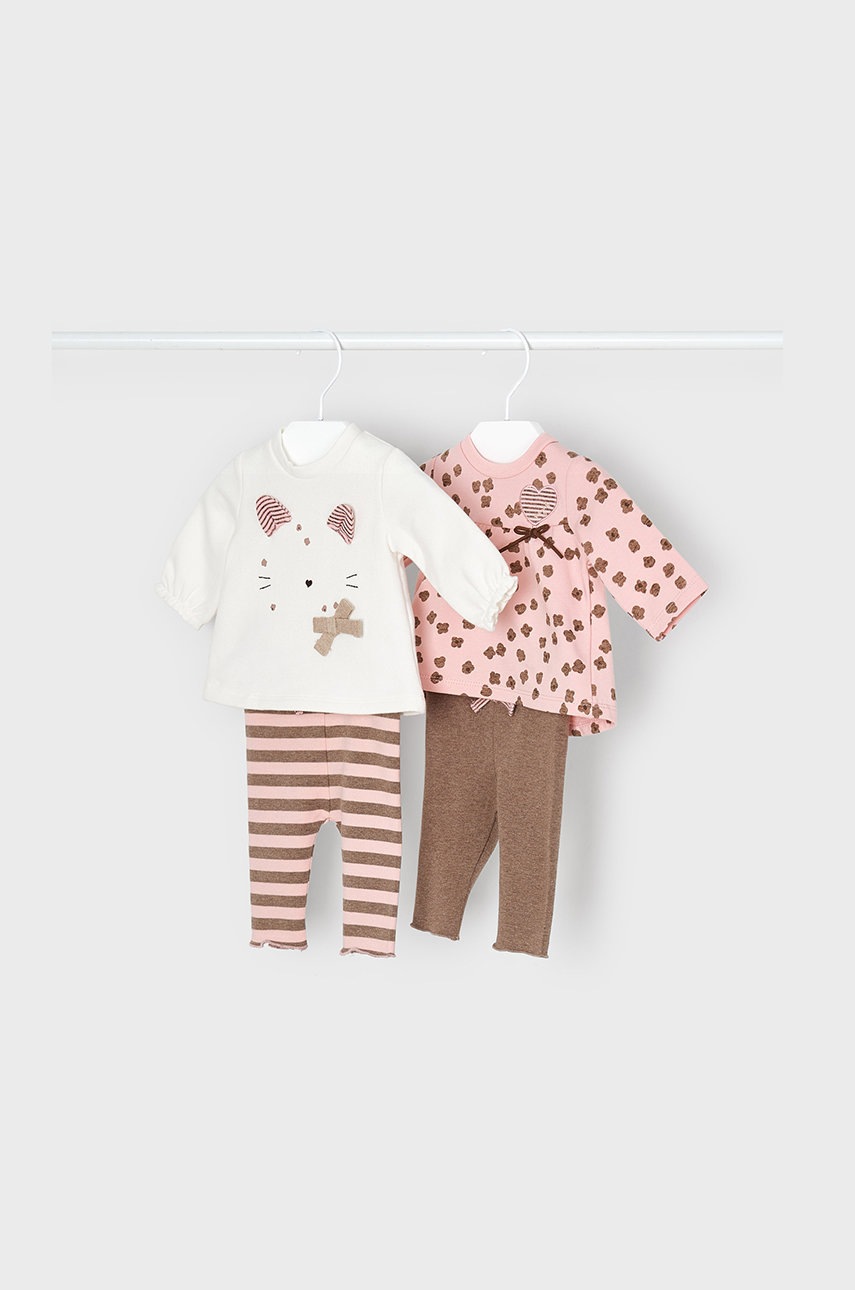

Комплект для немовлят Mayoral Newborn колір рожевий