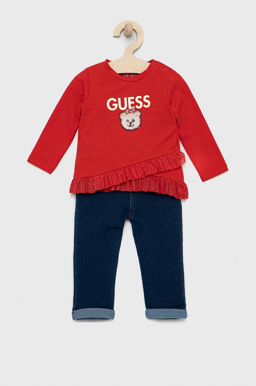 

Детский комплект Guess цвет красный