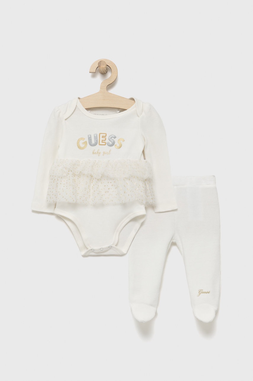 

Детски комплект Guess в бяло, Бял