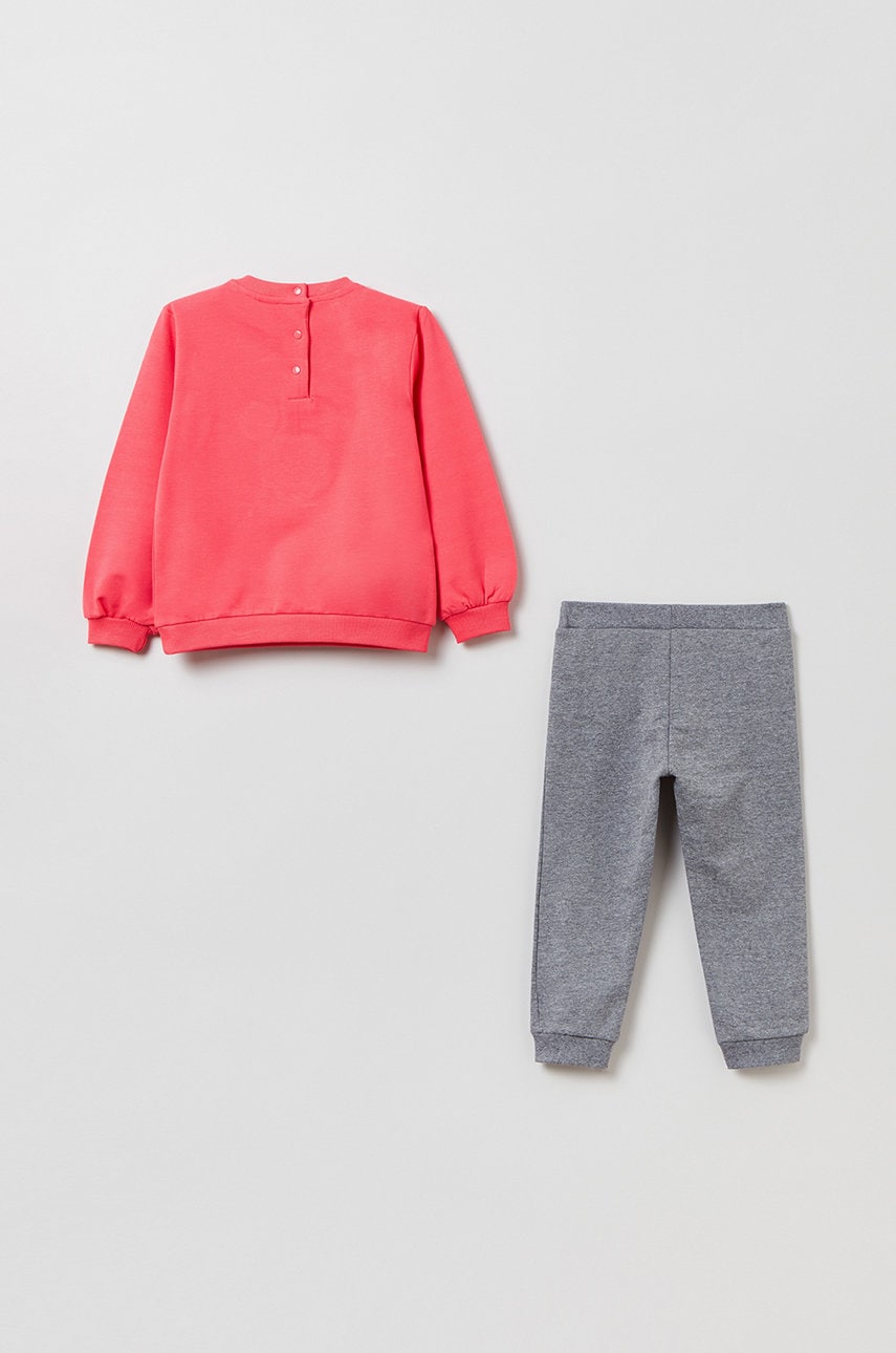 Детский спортивный костюм OVS цвет розовый Детский спортивный костюм OVS цвет розовый