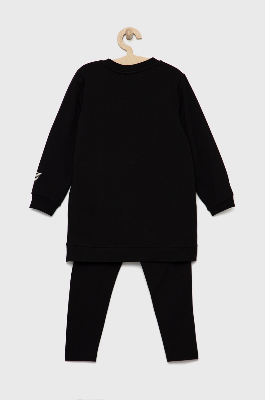 

Детский комплект EA7 Emporio Armani цвет чёрный