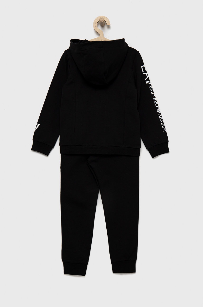 

Детский спортивный костюм EA7 Emporio Armani цвет чёрный