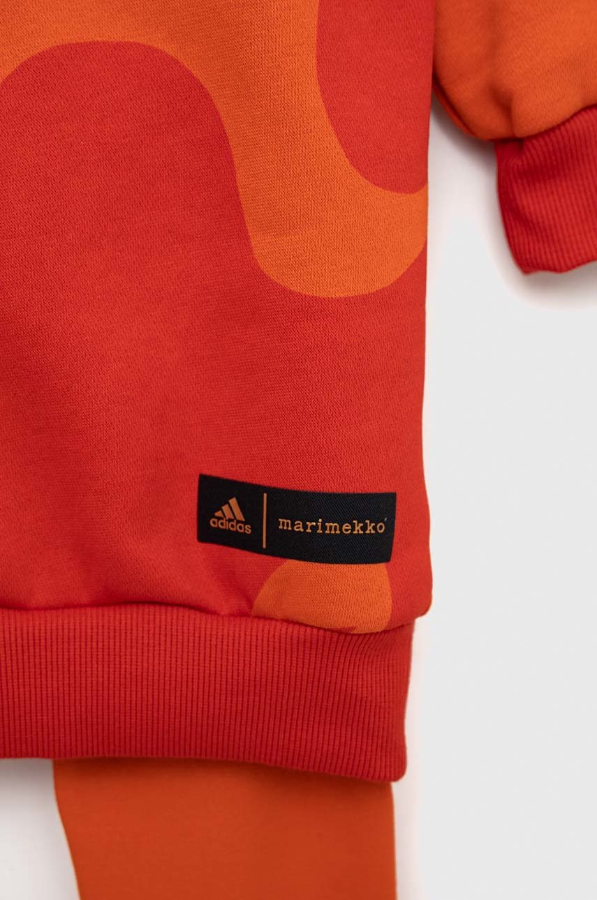 

Дитячий комплект adidas Performance колір червоний