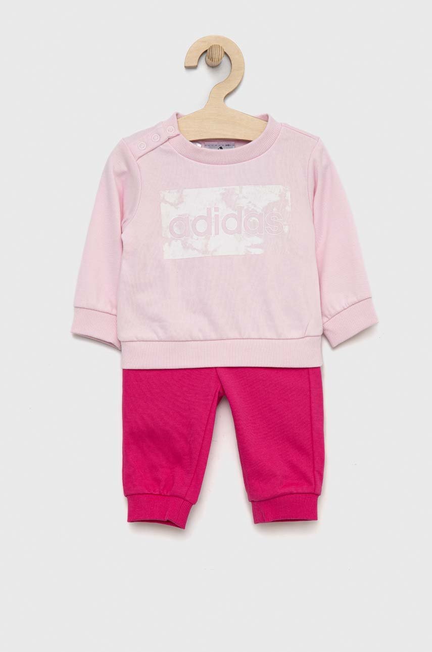 

Детски комплект adidas в розово, Розов