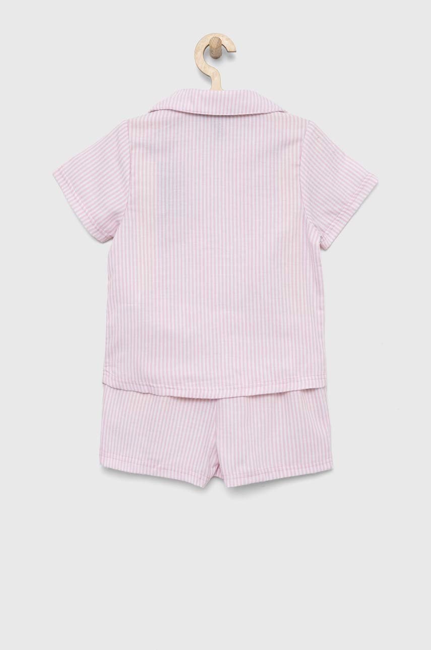 

Дитяча піжама Polo Ralph Lauren колір рожевий візерунок
