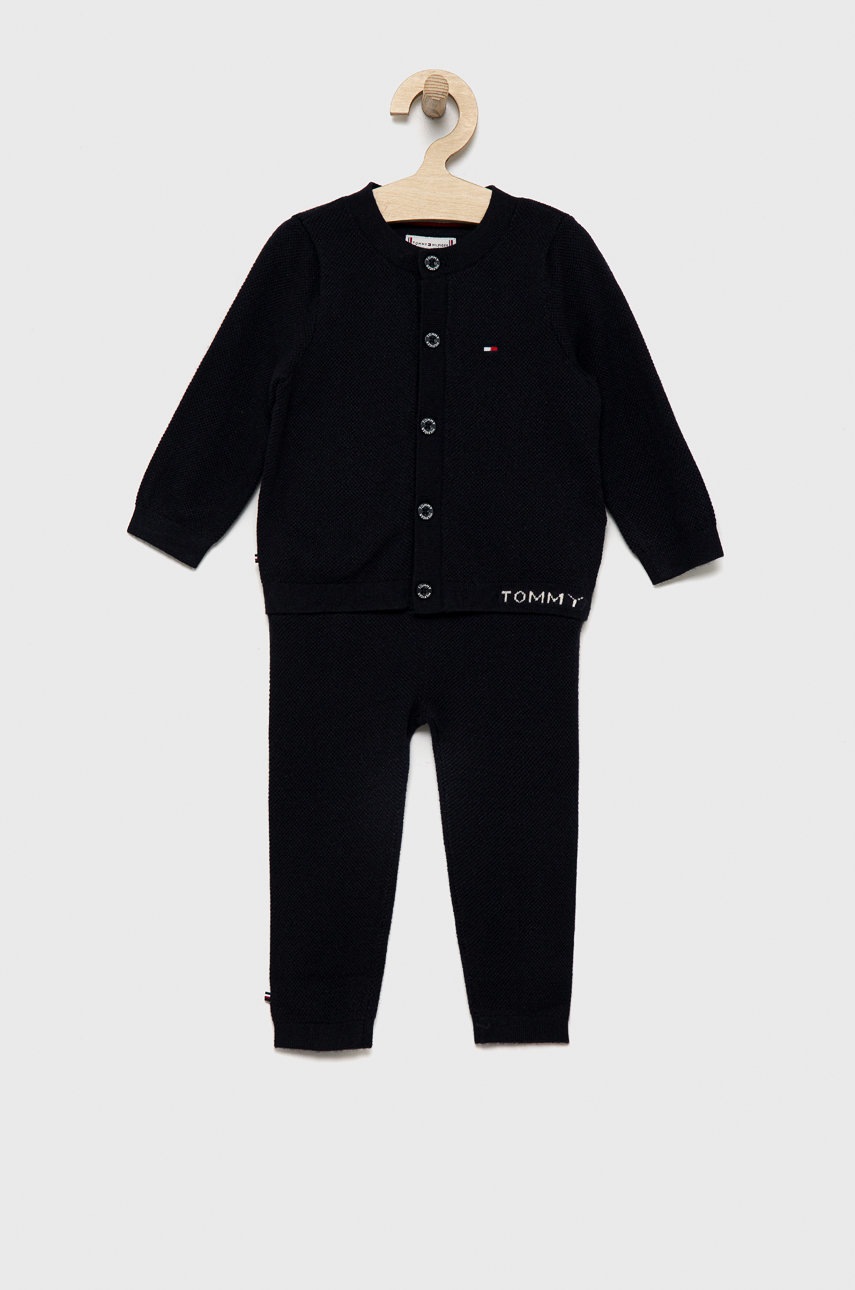 

Детски комплект Tommy Hilfiger в тъмносиньо, Тъмносин