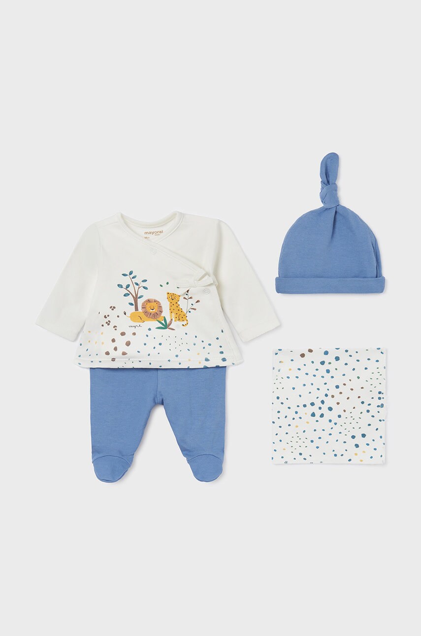 

Комплект за бебета Mayoral Newborn, Син