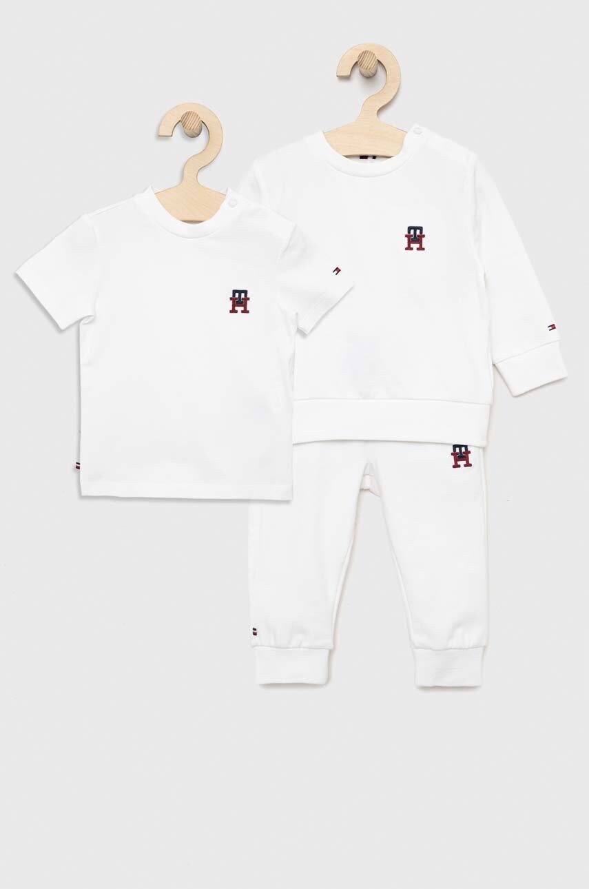 

Дитячий комплект Tommy Hilfiger колір білий