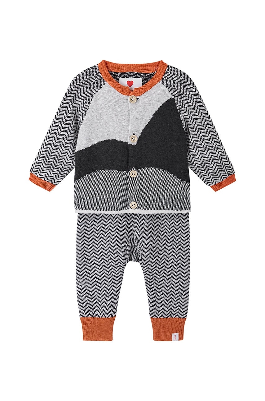 Reima compleu bebe culoarea gri