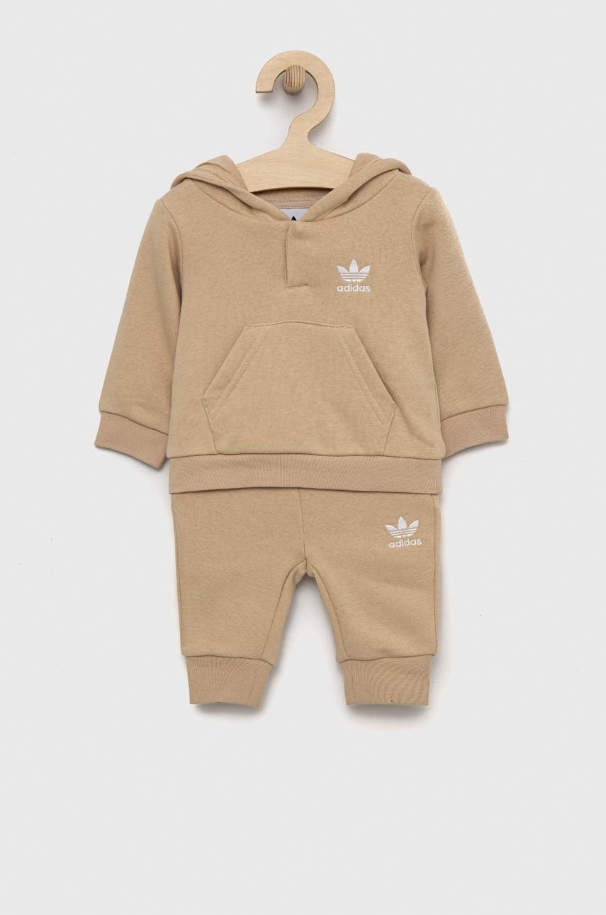 

Детски комплект adidas Originals в бежово, Бежов