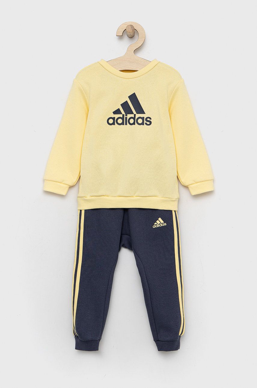 Adidas trening copii culoarea galben image0