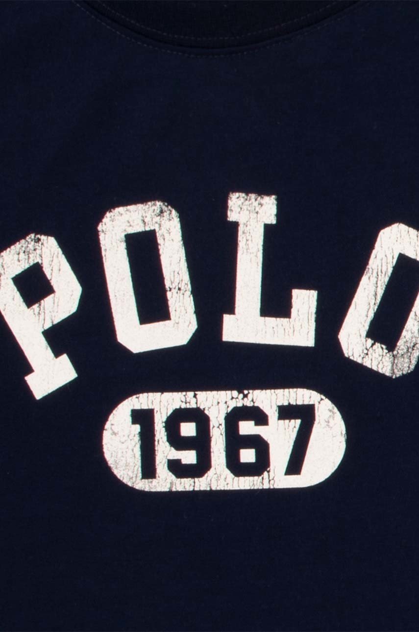 

Дитяча піжама Polo Ralph Lauren колір синій з принтом