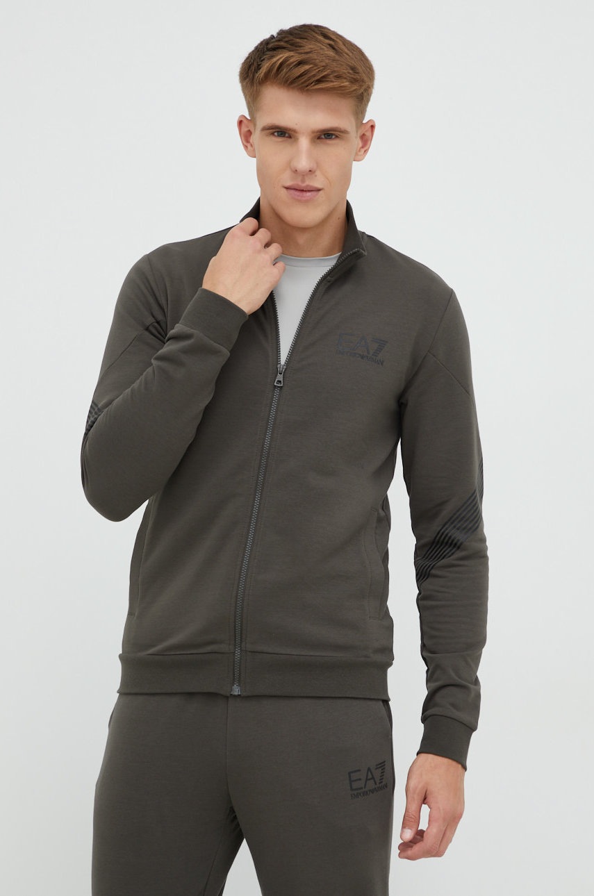 

Спортивный костюм EA7 Emporio Armani мужской цвет чёрный