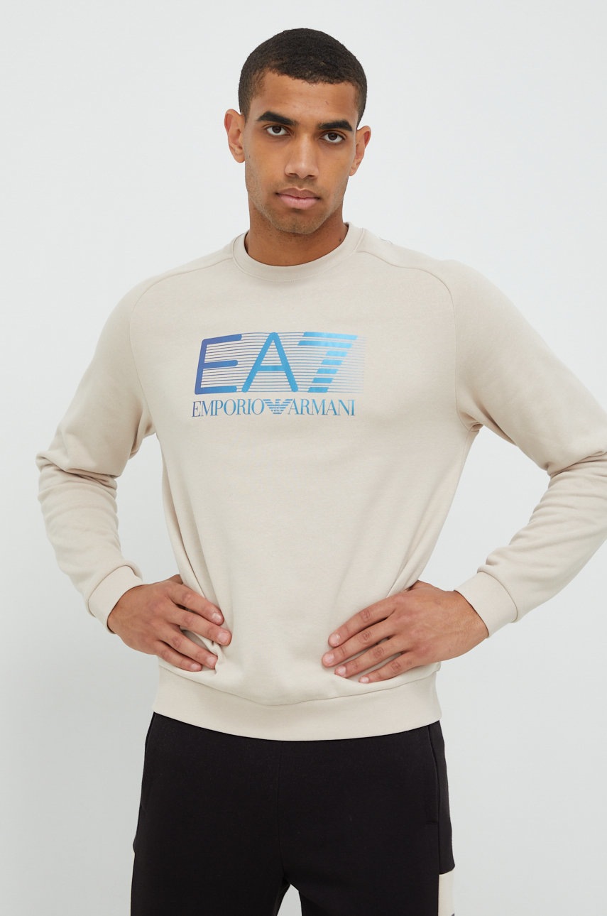 

Комплект EA7 Emporio Armani мужской цвет бежевый