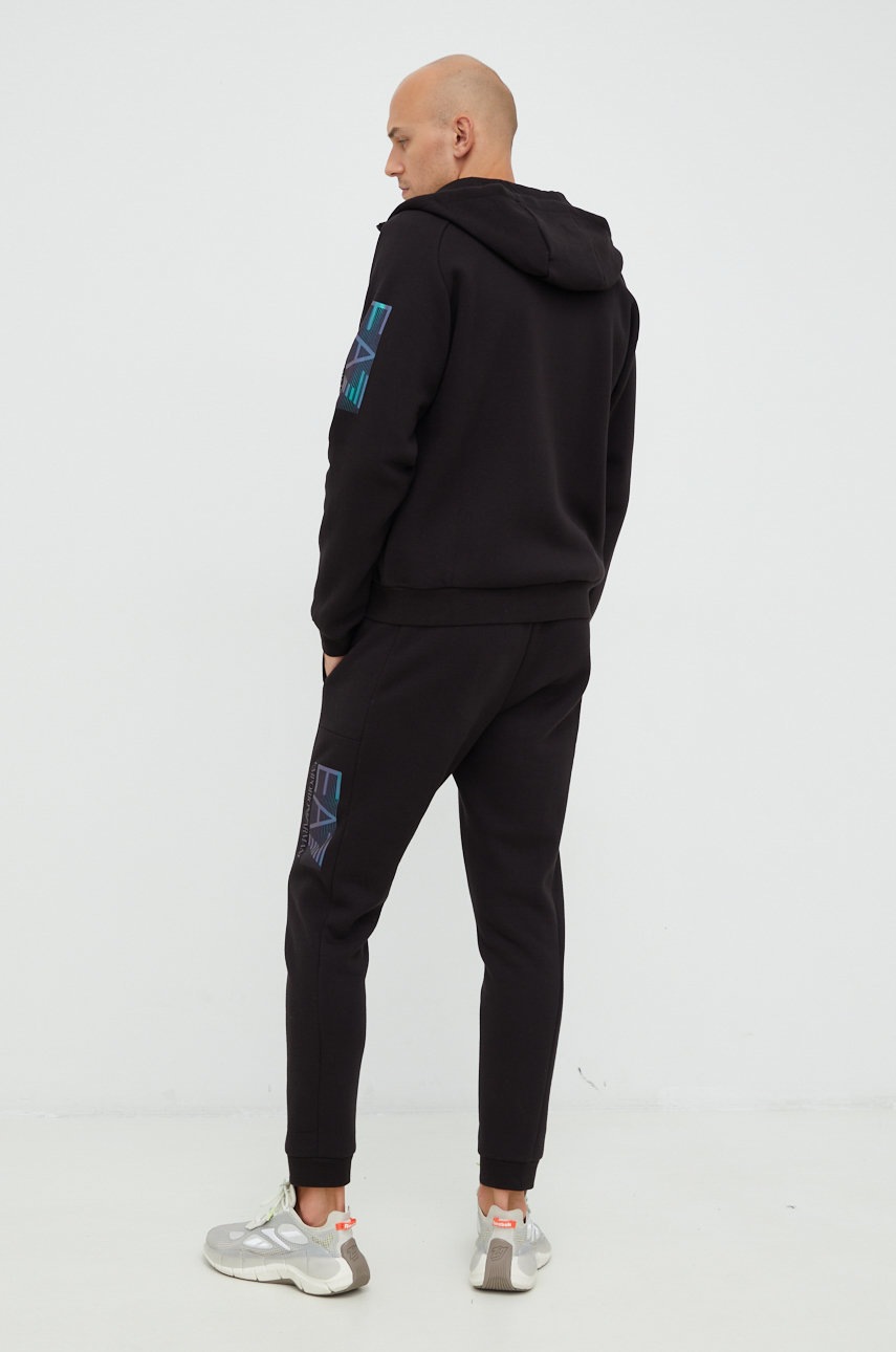 

Спортивный костюм EA7 Emporio Armani мужской цвет чёрный