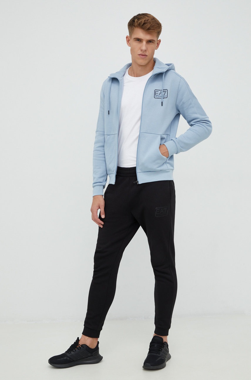

Комплект EA7 Emporio Armani мъжки в тъмносиньо, Син