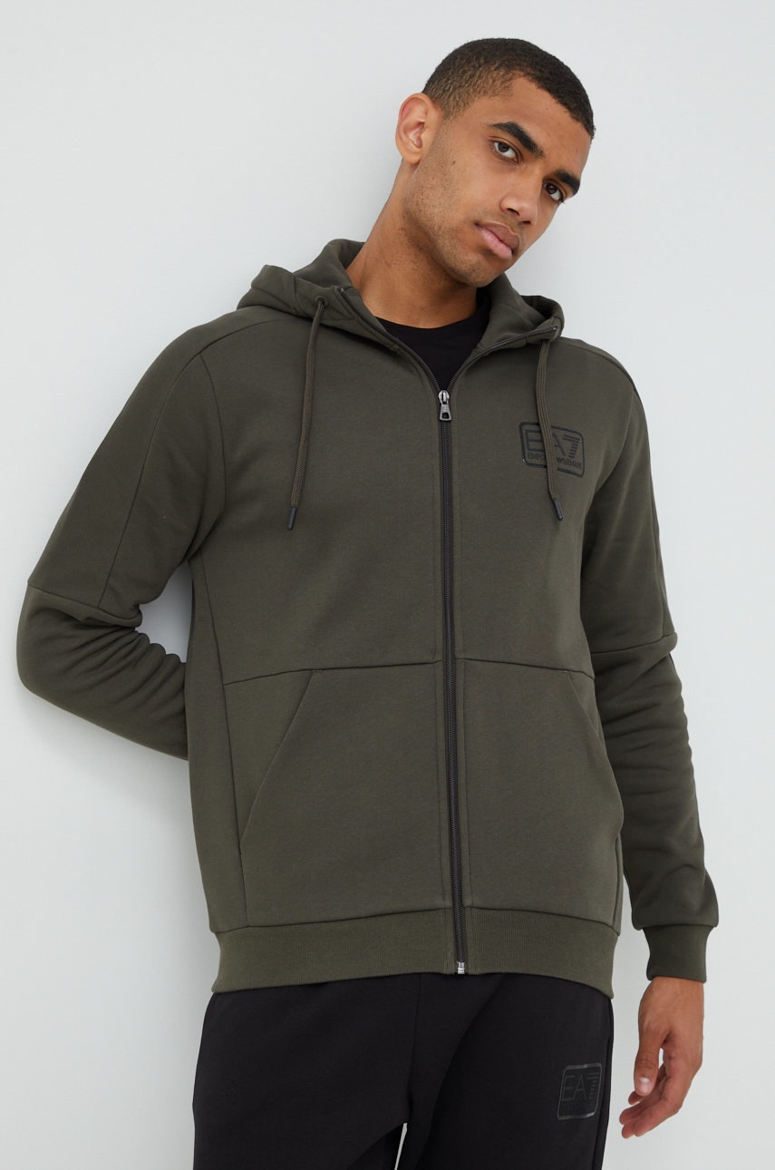 

Комплект EA7 Emporio Armani мужской цвет зелёный