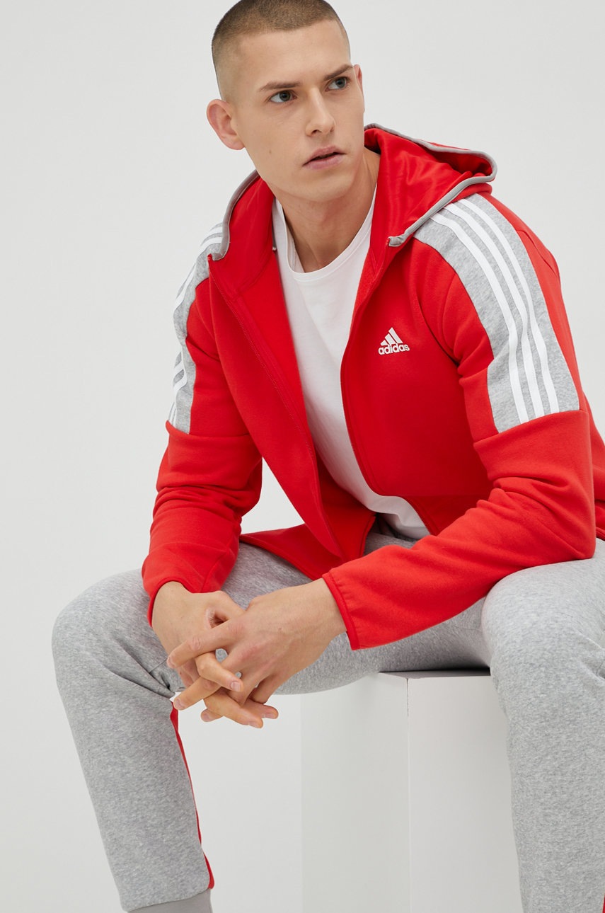 

Анцуг adidas Performance мъжки в сиво, Сив