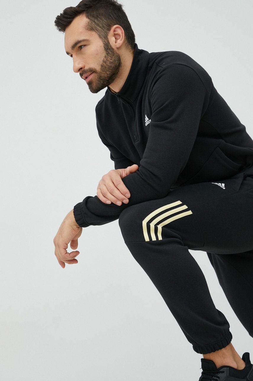 adidas Performance trening barbati, culoarea negru