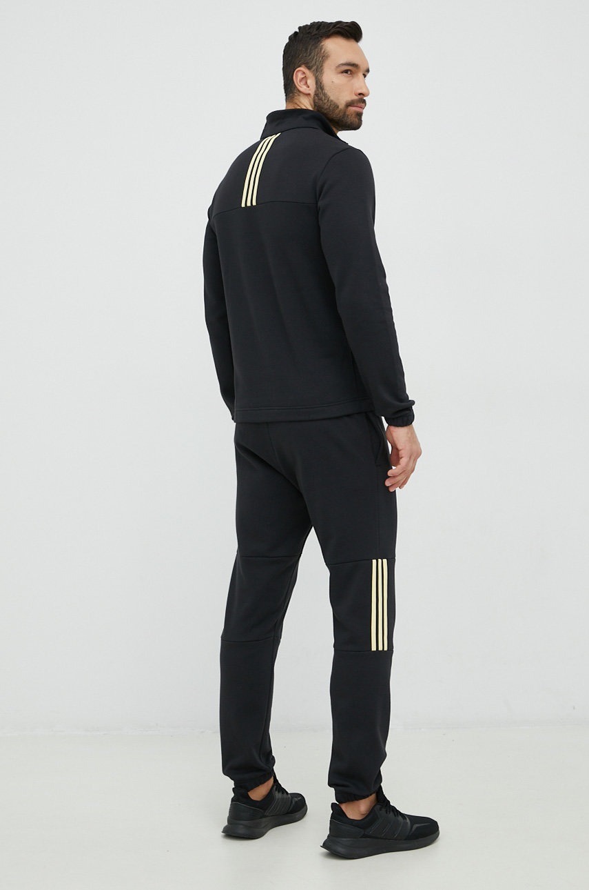 

Спортивный костюм adidas Performance мужской цвет чёрный