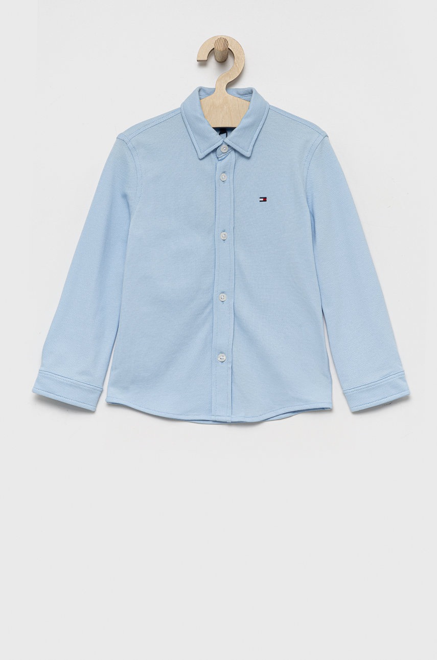 

Детска риза Tommy Hilfiger, Син