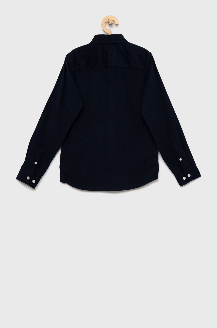 

Дитяча сорочка Jack & Jones колір синій