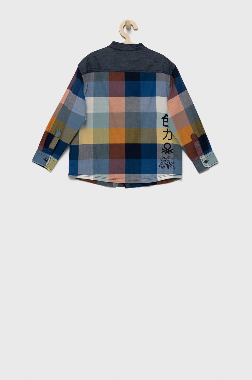 

Детская хлопковая рубашка United Colors of Benetton