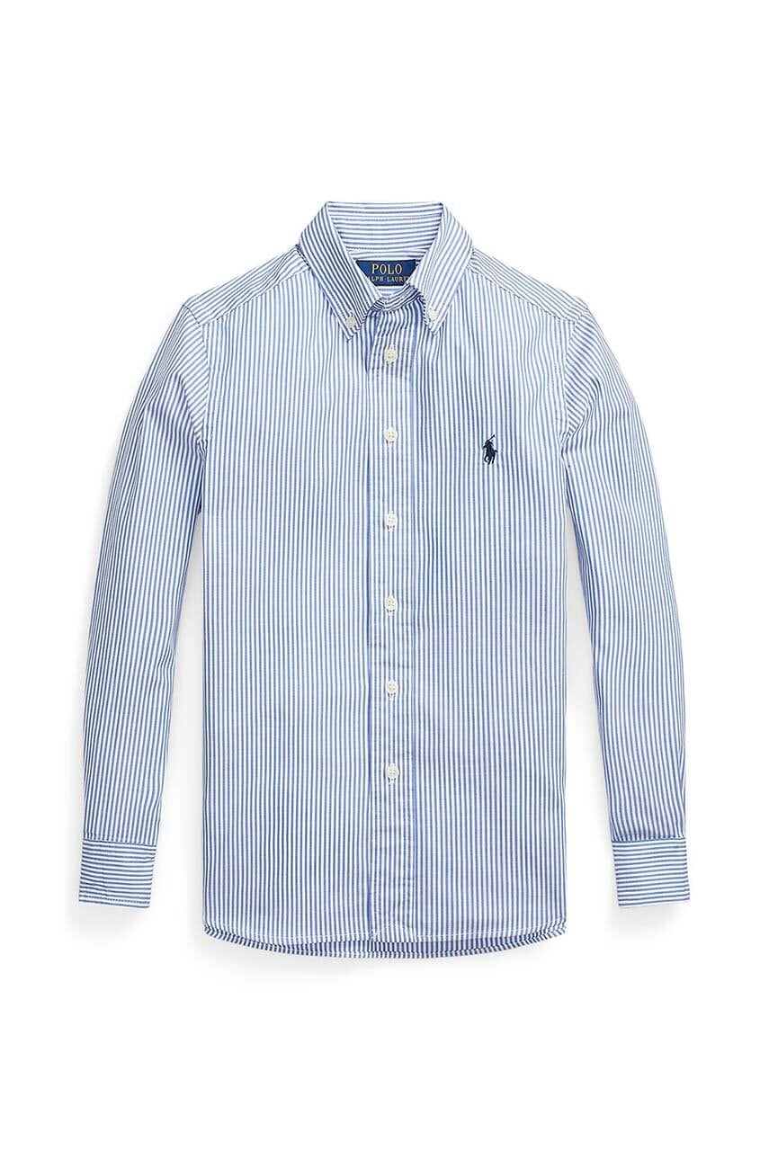 Levně Dětská bavlněná košile Polo Ralph Lauren
