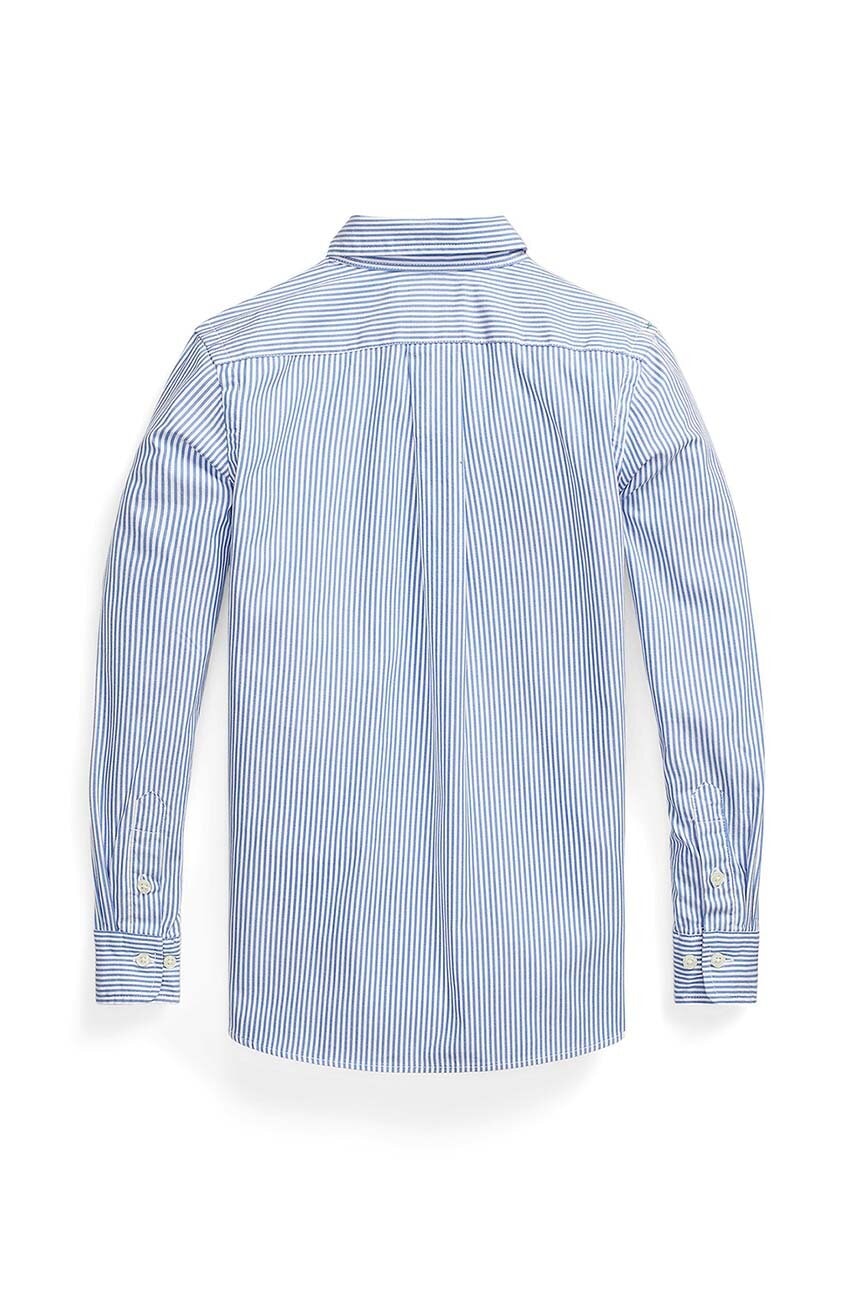 Детская хлопковая рубашка Polo Ralph Lauren Детская хлопковая рубашка Polo Ralph Lauren