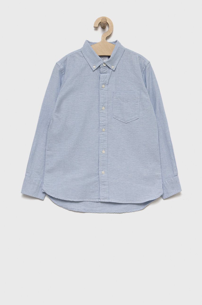Dětská košile GAP - modrá -  98% Bavlna