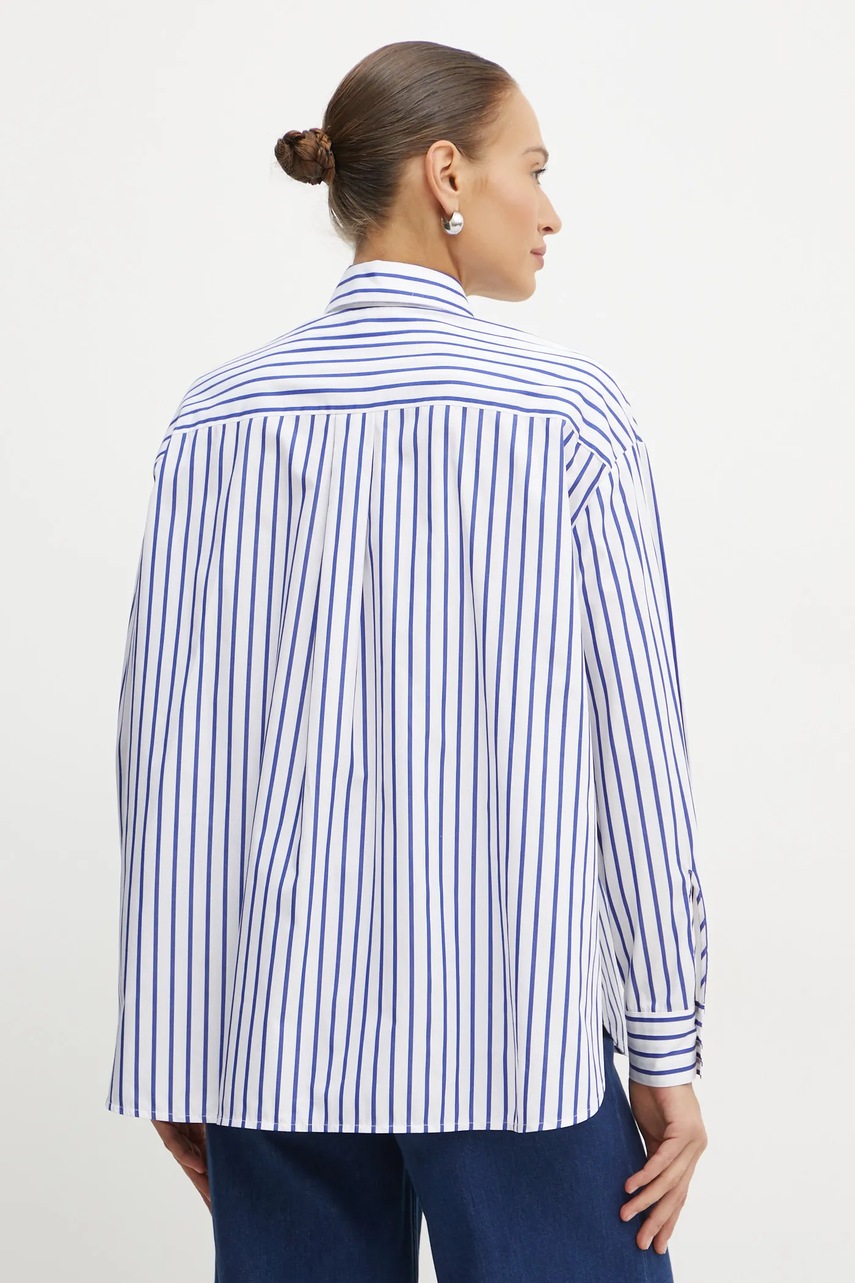 Βαμβακερό πουκάμισο Ivy Oak χρώμα: άσπρο, IO1122F2253 φωτογραφία