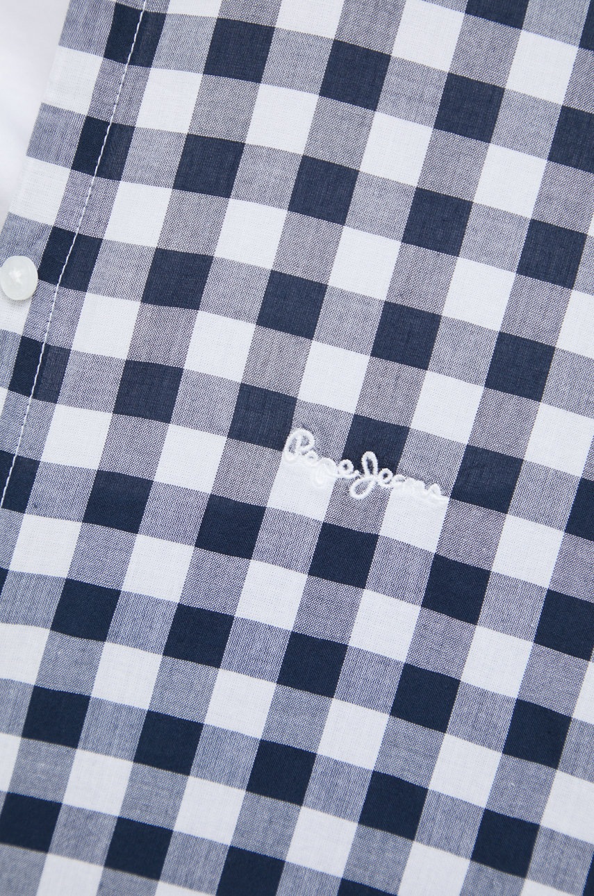 

Бавовняна сорочка Pepe Jeans жіноча колір білий regular класичний комір