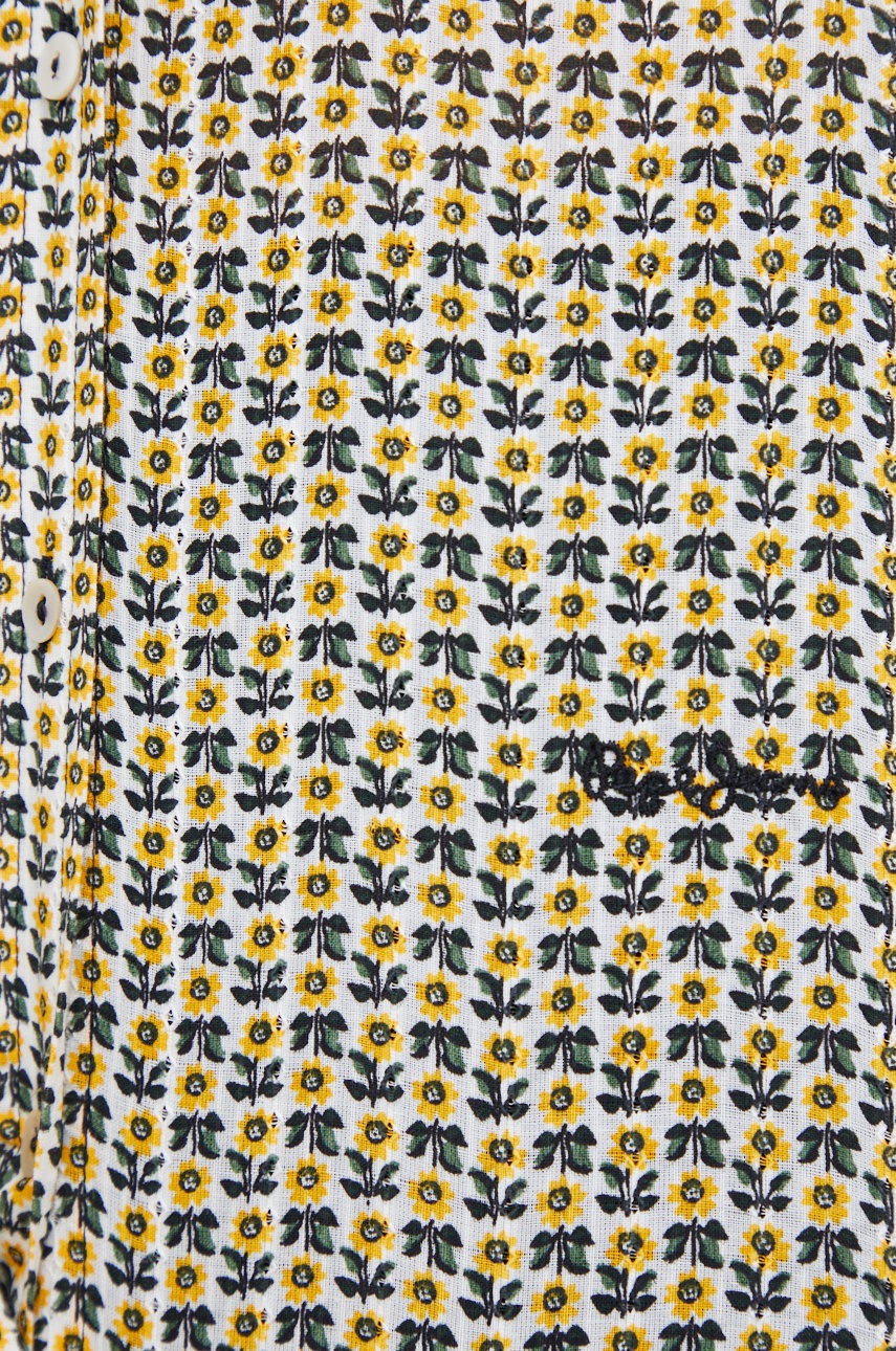 

Хлопковая рубашка Pepe Jeans женская regular классический воротник