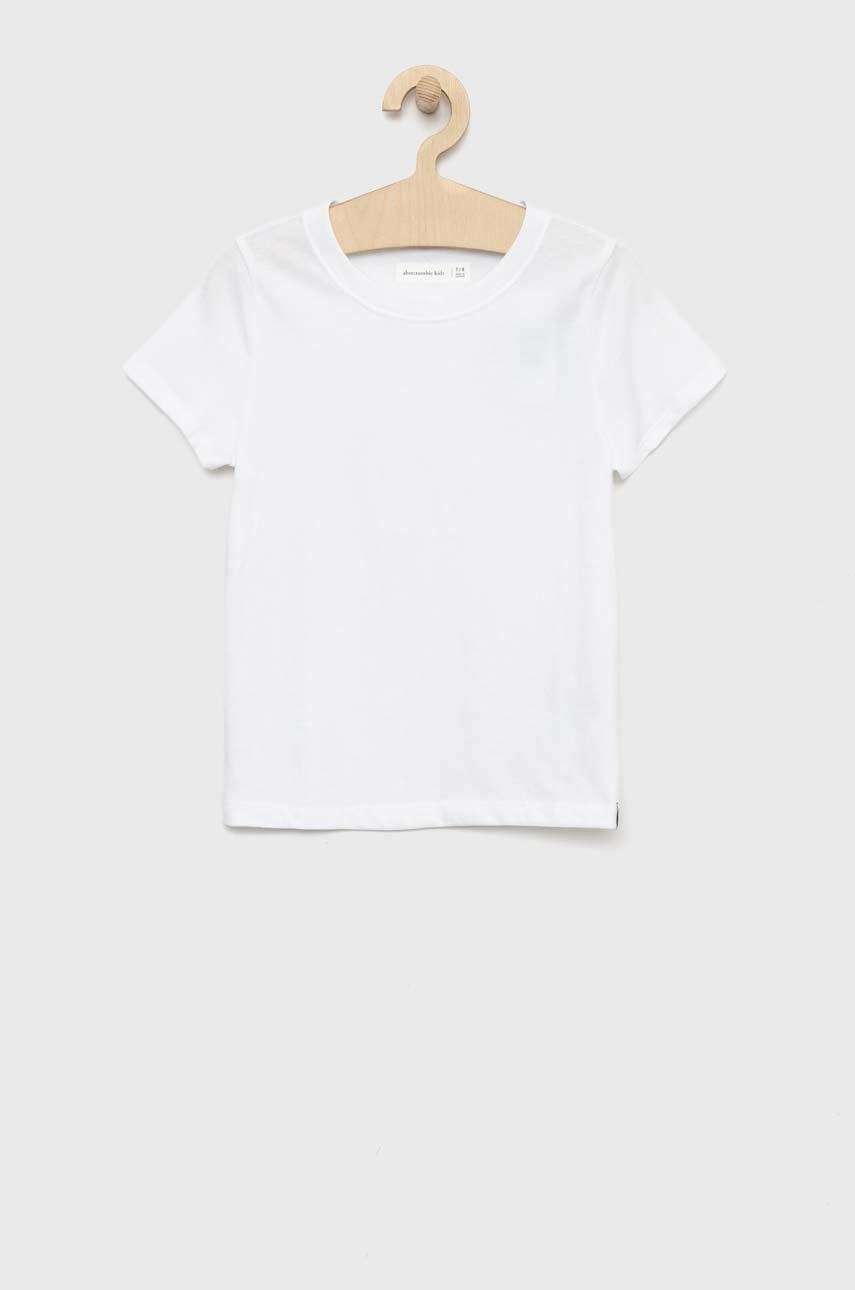 

Детска тениска Abercrombie & Fitch в бяло, Бял