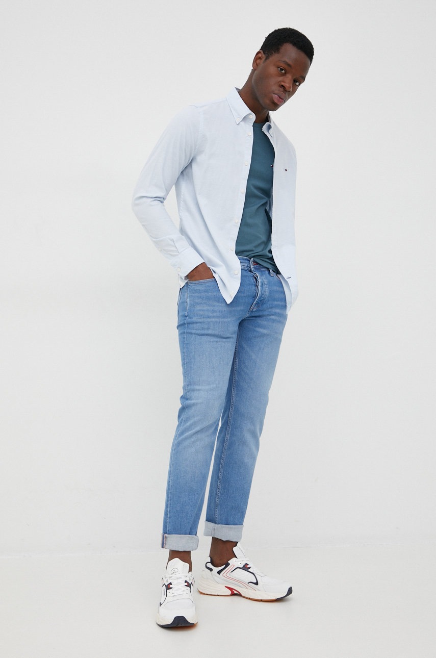 

Сорочка Tommy Hilfiger чоловіча slim комір button-down