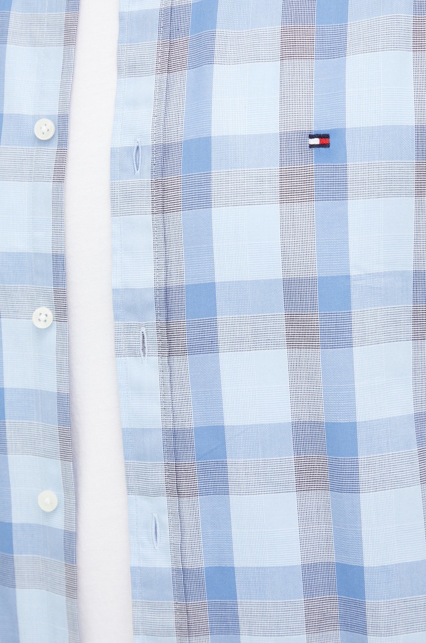 

Бавовняна сорочка Tommy Hilfiger чоловіча slim комір button-down