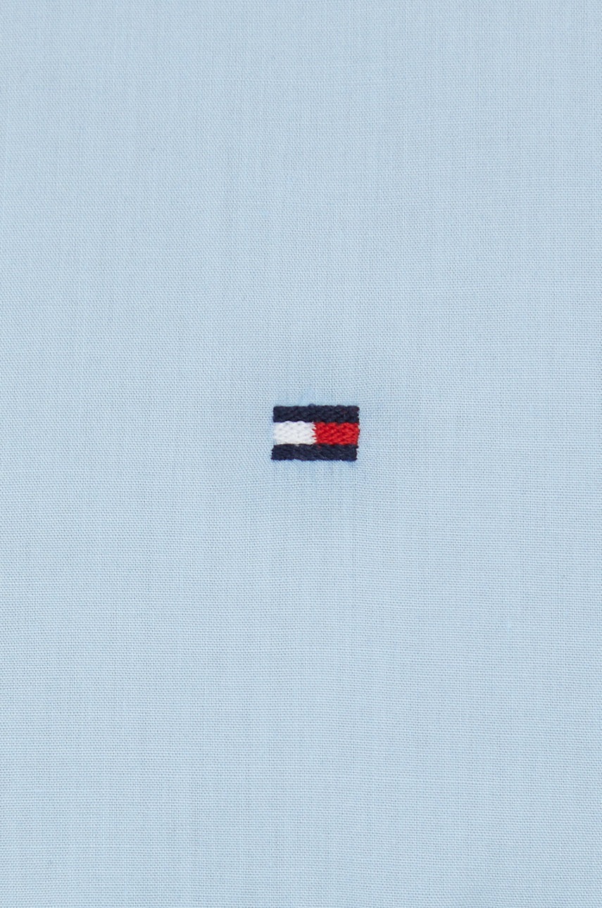 

Хлопковая рубашка Tommy Hilfiger мужская slim классический воротник