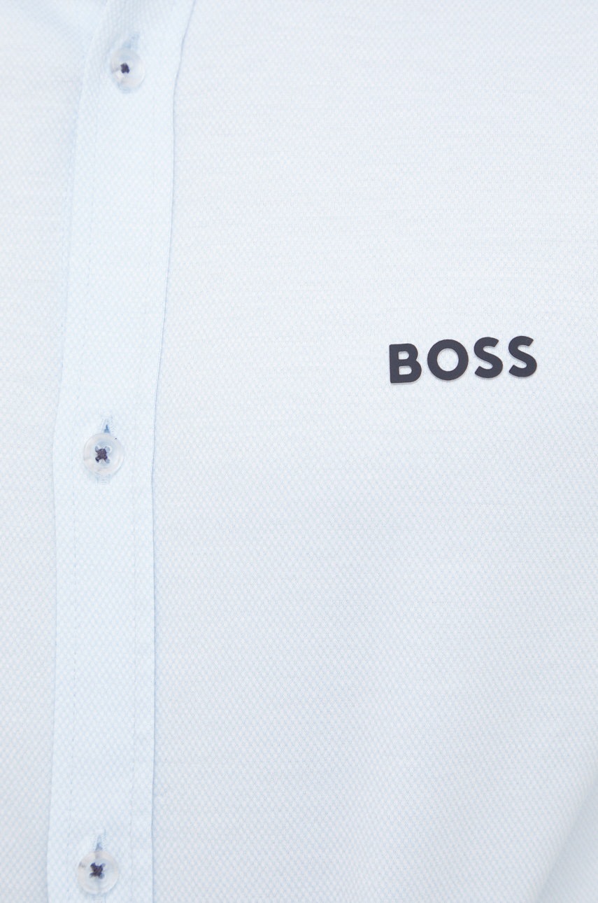 

Бавовняна сорочка BOSS Boss Athleisure чоловіча regular комір button-down