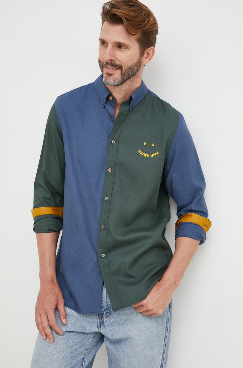 

Сорочка PS Paul Smith чоловіча regular комір button-down