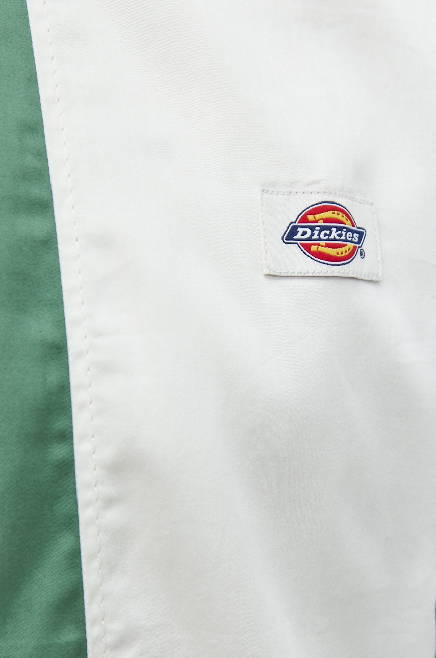 

Бавовняна сорочка Dickies чоловіча колір зелений relaxed