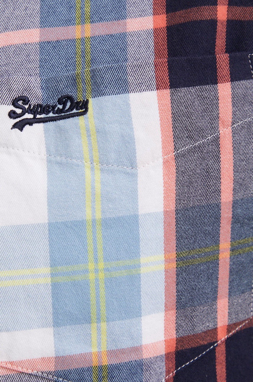

Бавовняна сорочка Superdry чоловіча regular комір button-down