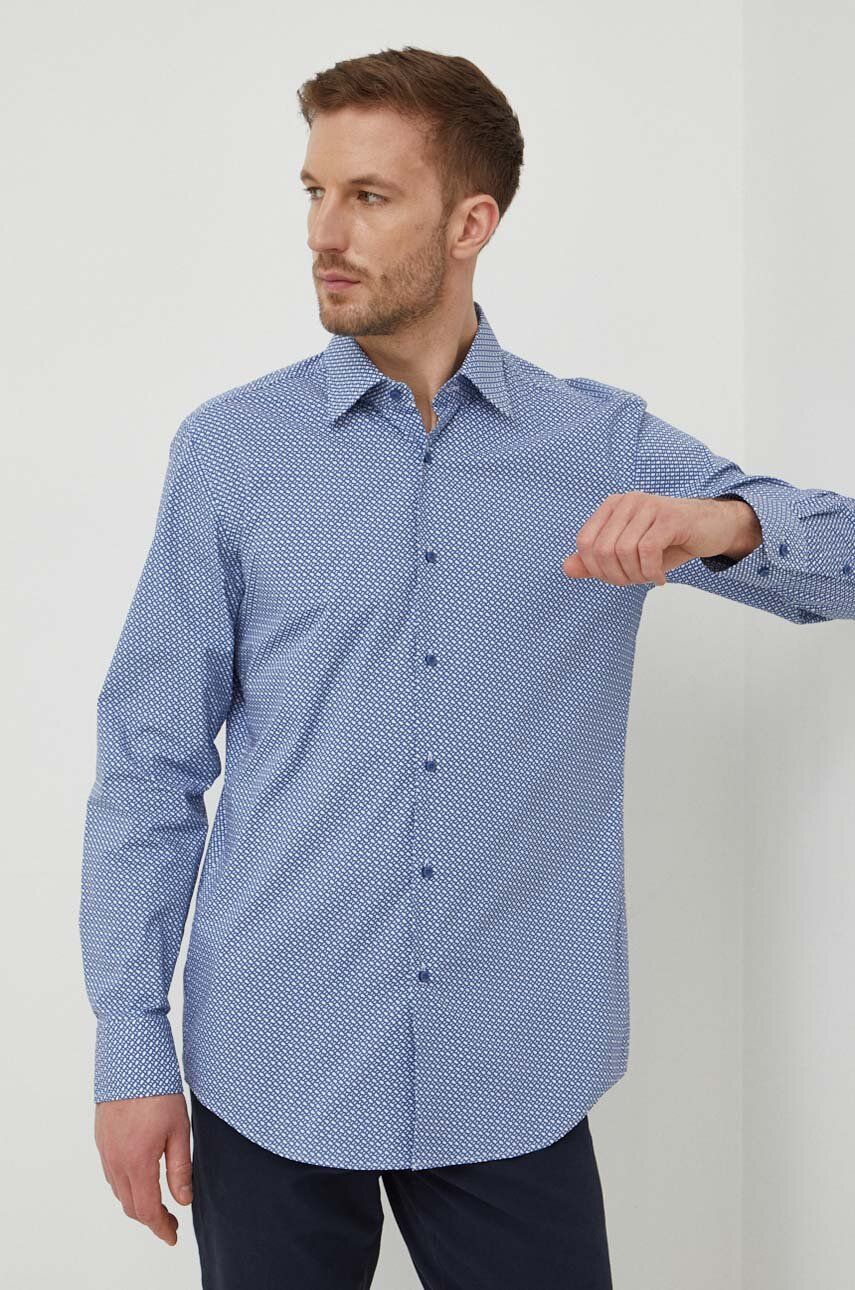 E-shop Košile BOSS pánská, slim, s klasickým límcem, 50478620