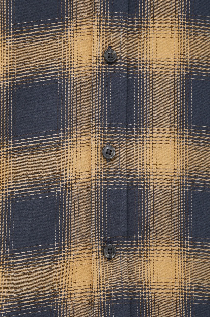 

Хлопковая рубашка Lindbergh мужская цвет синий relaxed воротник button-down